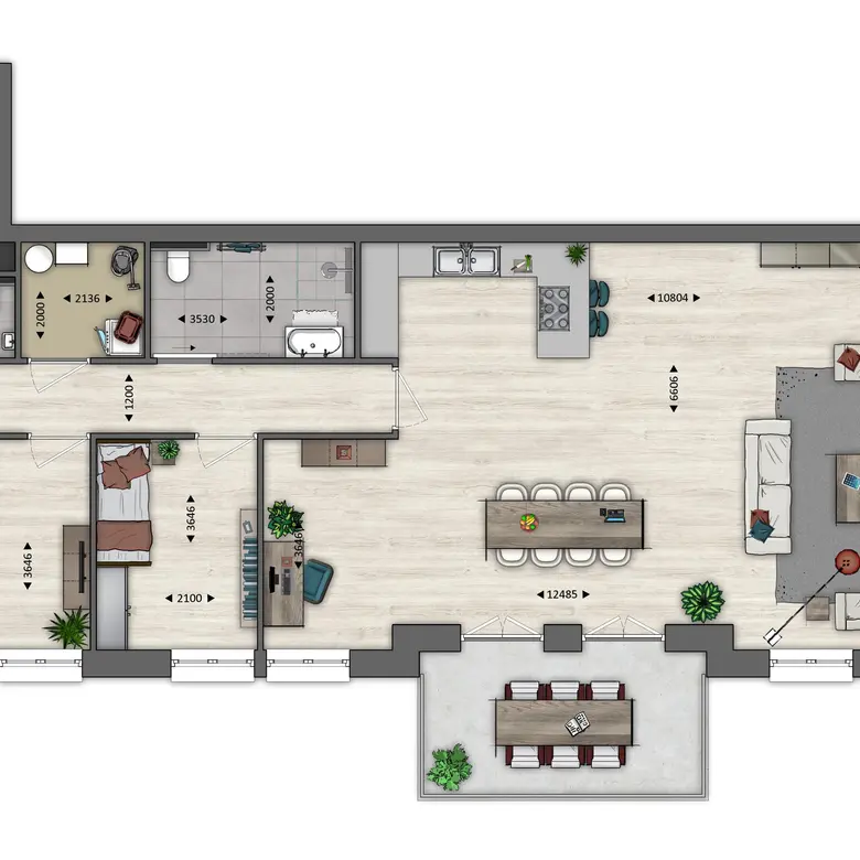 Plattegrond 1 van Bouwnummer 30