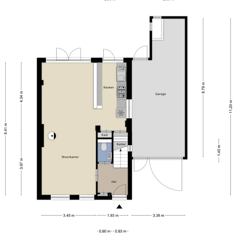 Plattegrond 2 van Dr. Jacobilaan 3