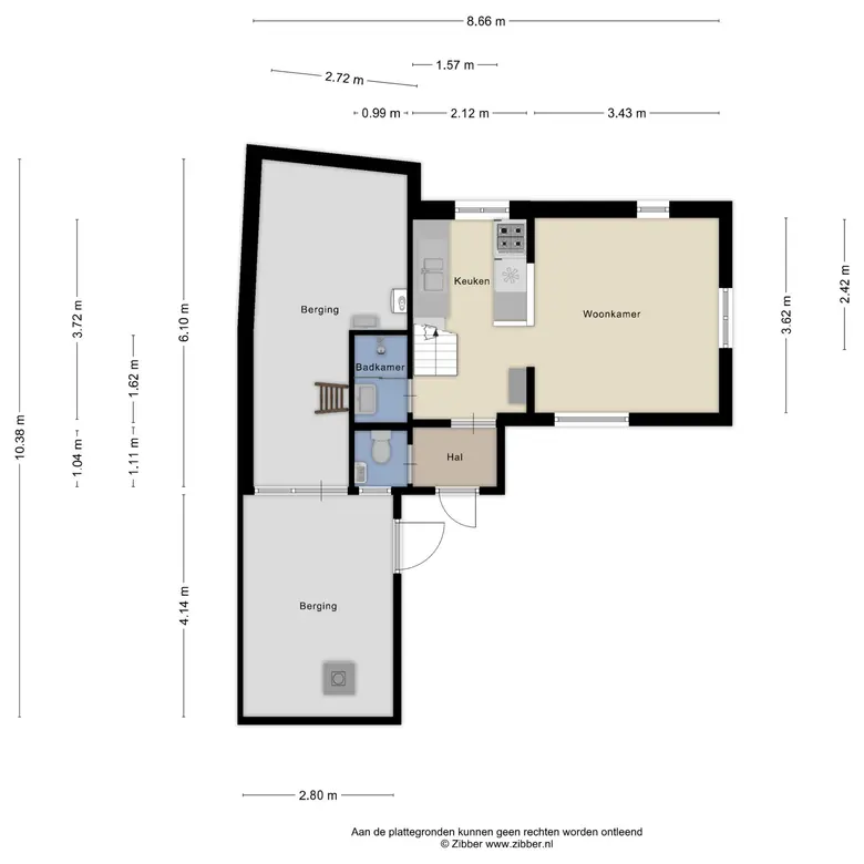 Plattegrond 5 van Dr. Jacobilaan 3