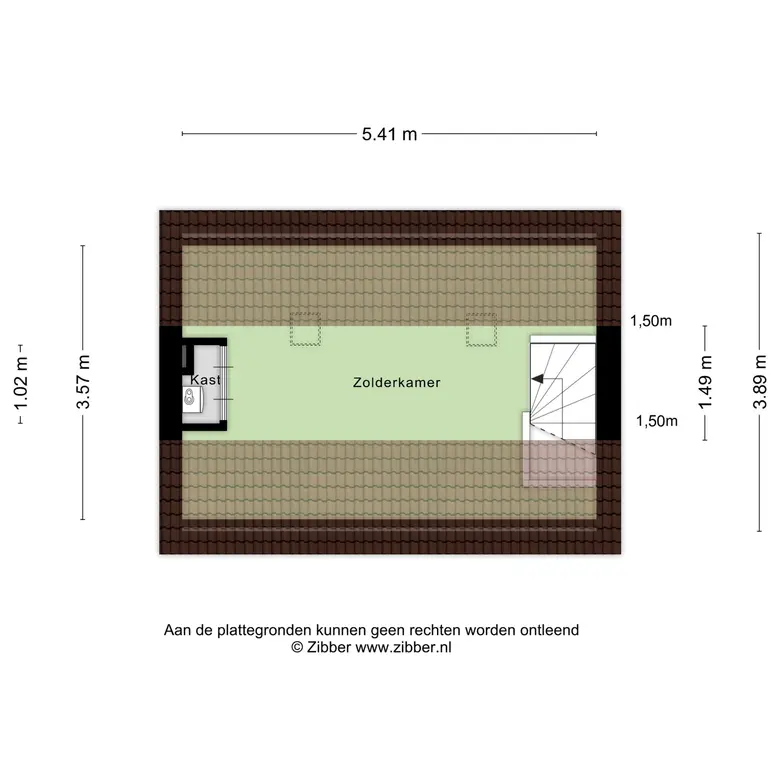 Plattegrond 6 van Dr. Jacobilaan 3