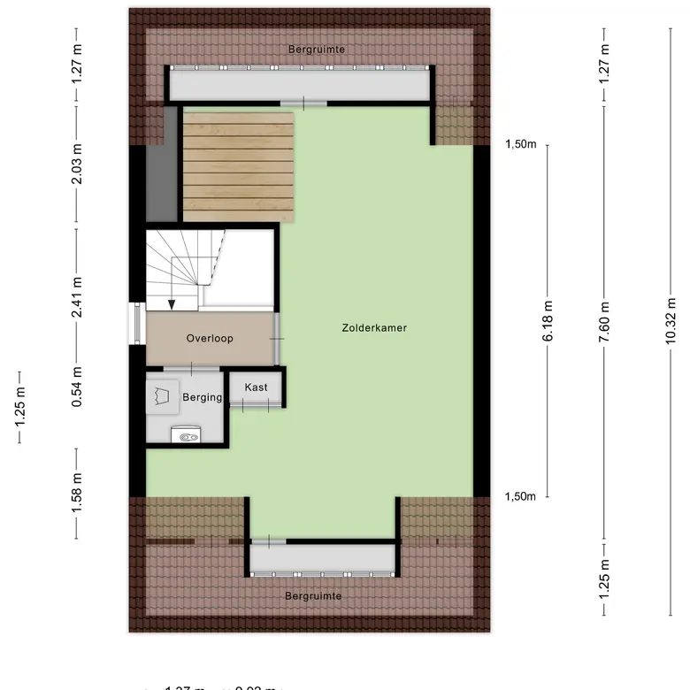 Plattegrond 4 van Duinakker 4