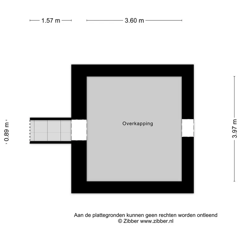 Plattegrond 6 van Oosterbuurt 1