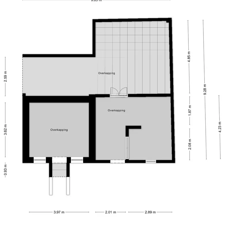 Plattegrond 7 van Oosterbuurt 1