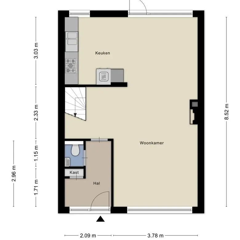 Plattegrond 2 van De Loet 7