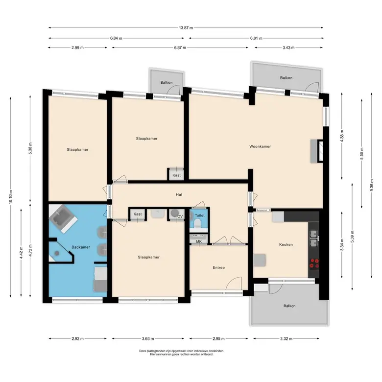 Plattegrond 1 van Admiraal de Ruyterlaan 30