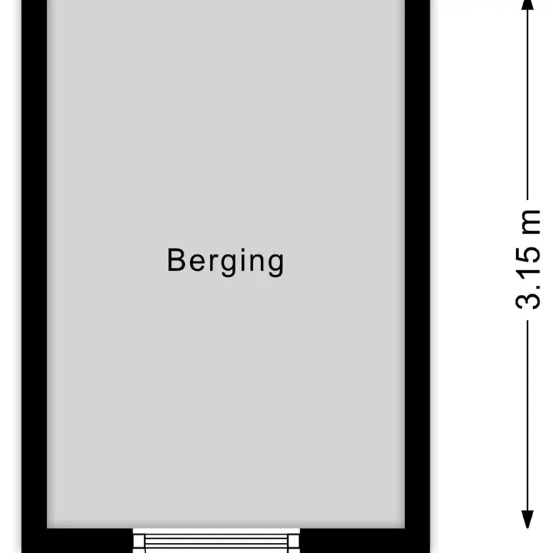 Plattegrond 2 van Torenstraat 4b