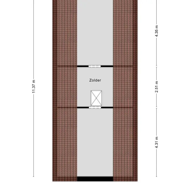 Plattegrond 4 van Vondelstraat 29a