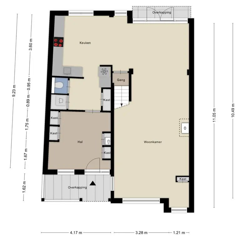 Plattegrond 2 van Schoutenbosch 8
