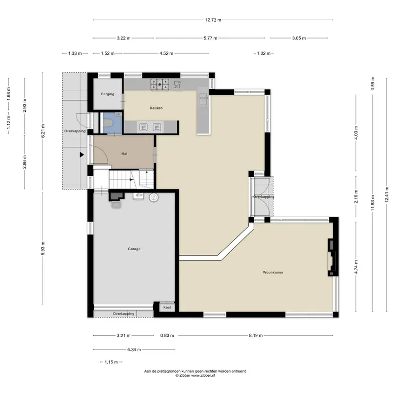Plattegrond 2 van Houtsnip 2