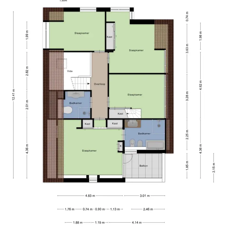 Plattegrond 3 van Houtsnip 2