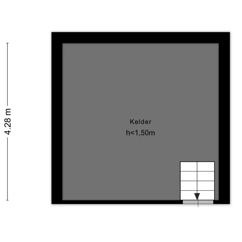 Plattegrond 6 van Bloemgaarde 13