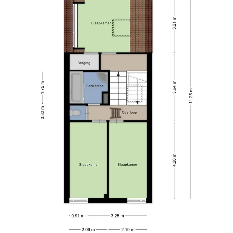 Plattegrond 4 van Bloemgaarde 13
