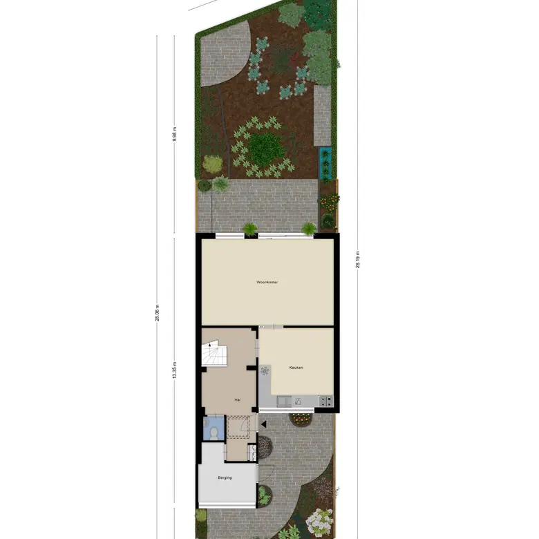 Plattegrond 1 van Wisseven 6
