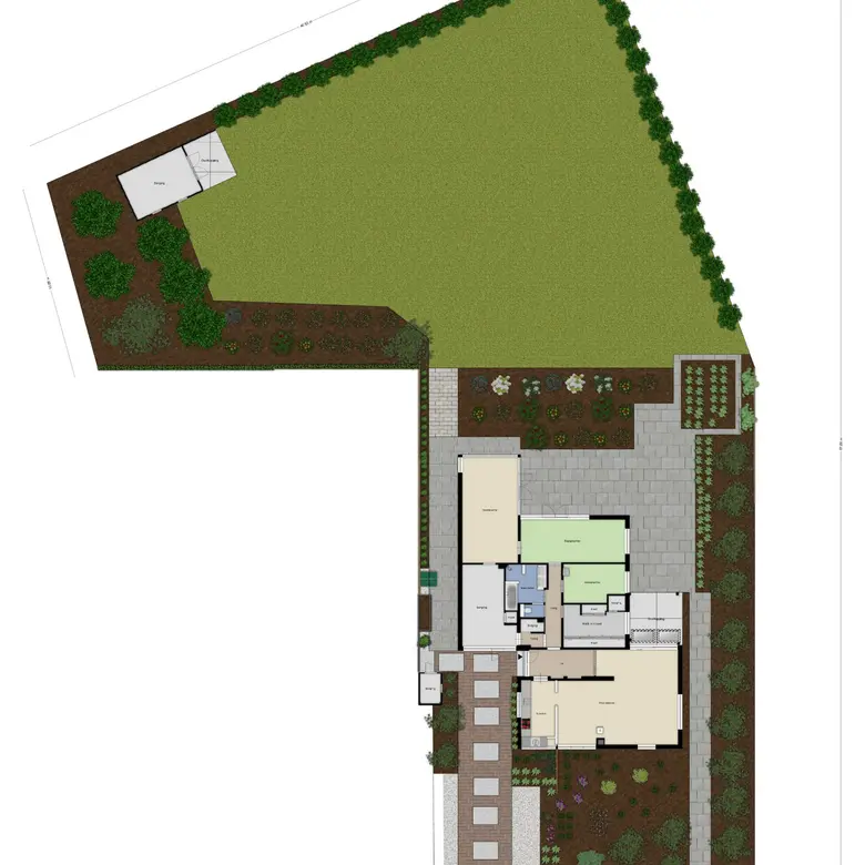 Plattegrond 1 van Heereweg 71
