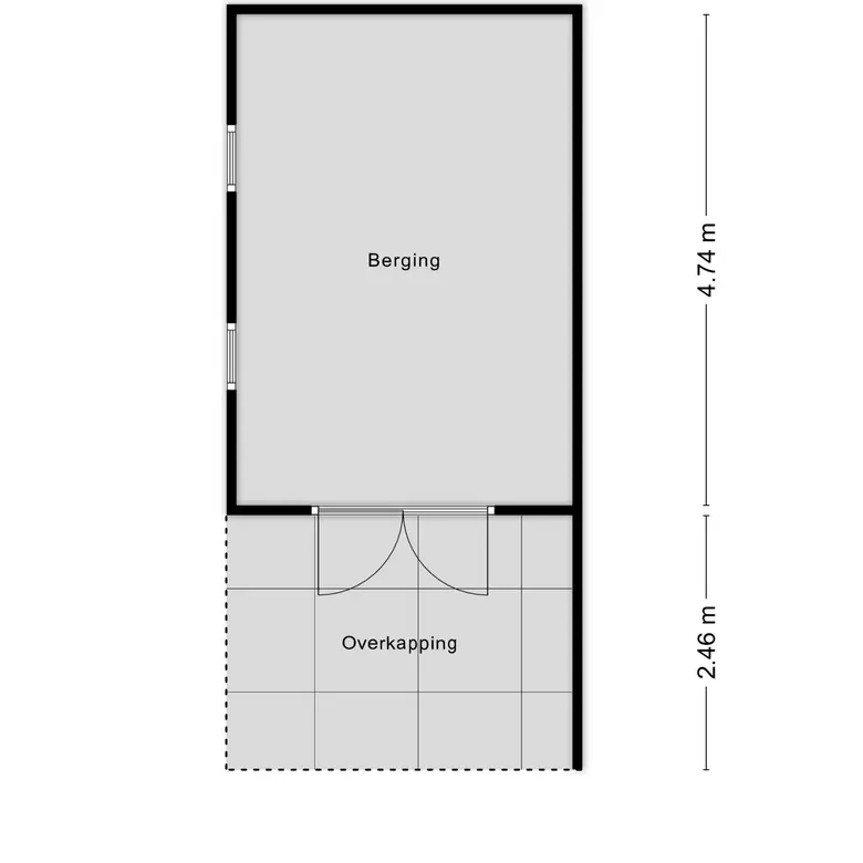 Plattegrond 4 van Heereweg 71