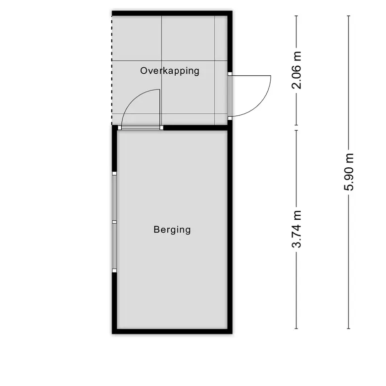 Plattegrond 3 van Dag Hammarskjöldlaan 8