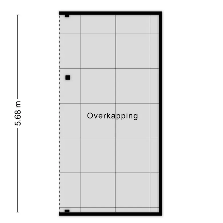 Plattegrond 6 van Ruiterweg 59