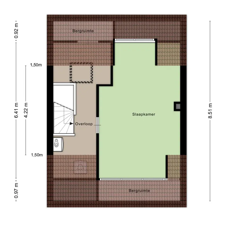 Plattegrond 4 van Buwitsacker 21