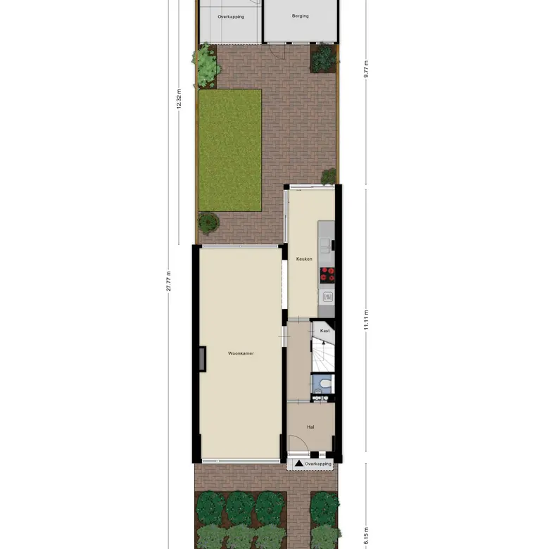 Plattegrond 1 van Oranjelaan 31