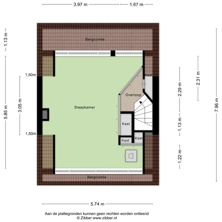 Plattegrond 4 van Oranjelaan 31