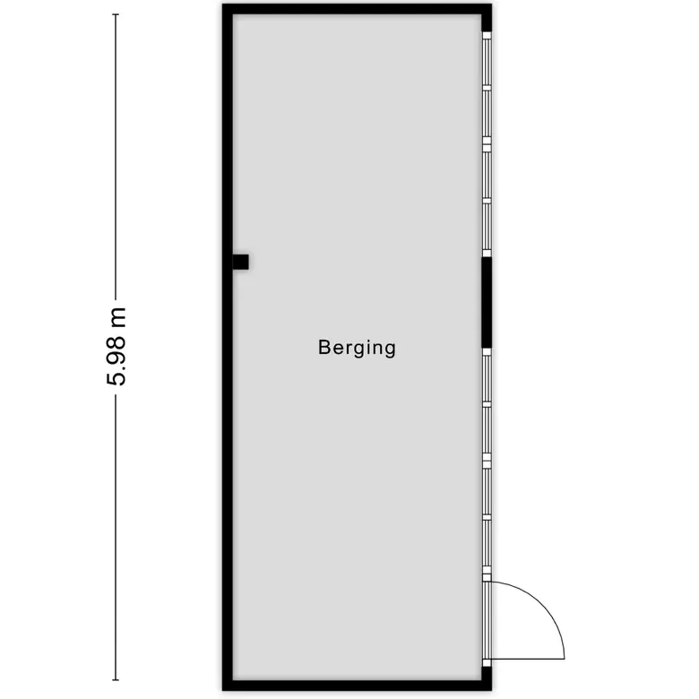 Plattegrond 5 van J.J. van Nesstraat 1
