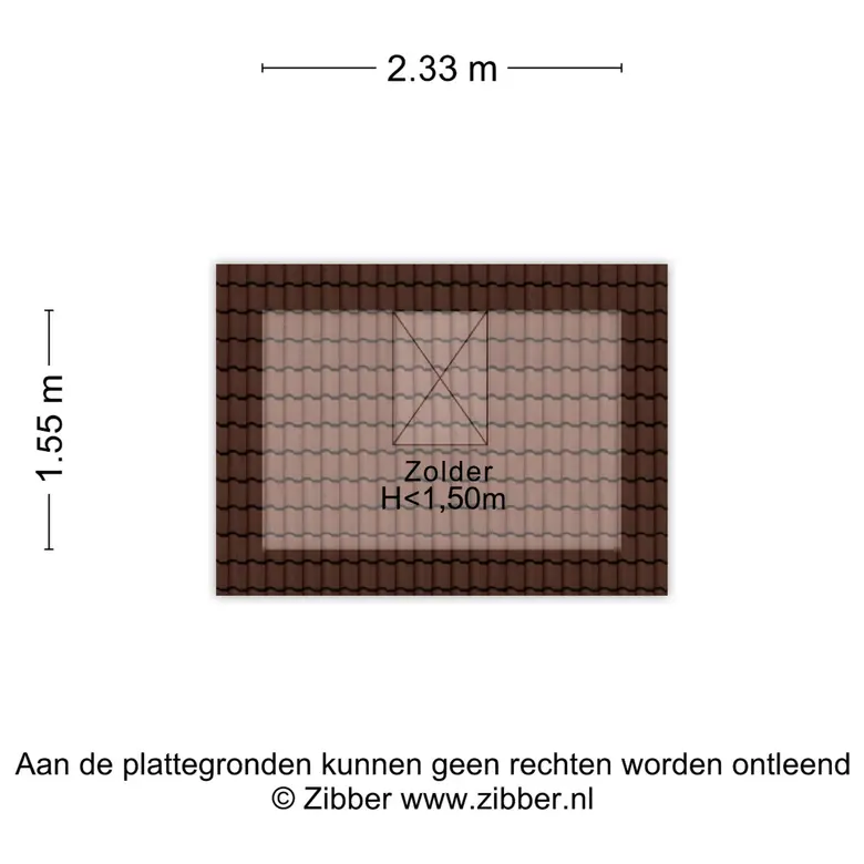 Plattegrond 3 van Van Bergenlaan 12