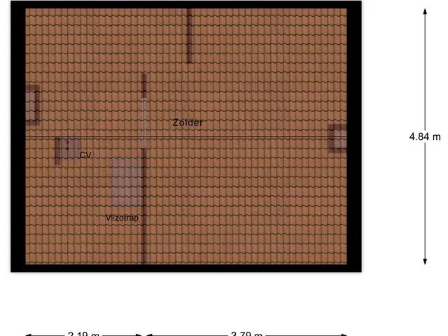 Plattegrond van Oudheusdensestraat 25