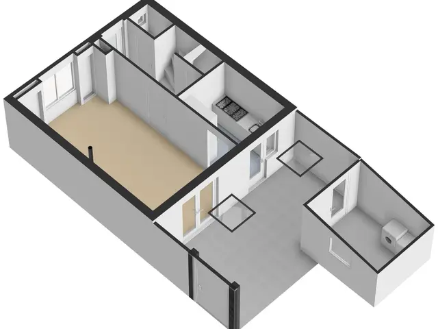 Plattegrond van Oudheusdensestraat 25