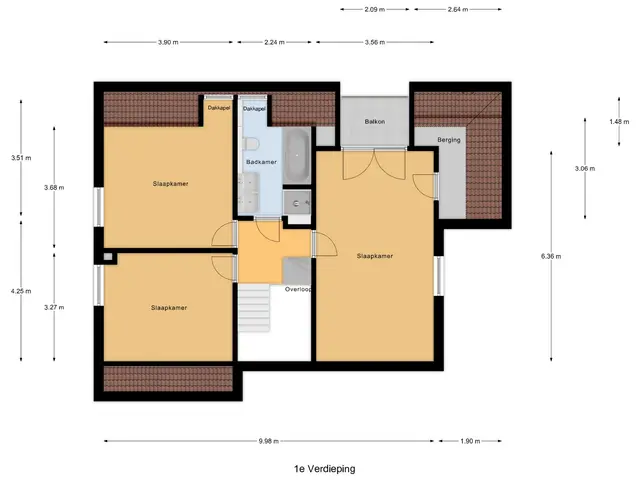 Plattegrond van Boliviaring 14