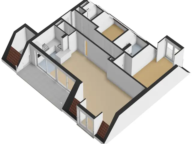 Plattegrond van Jacobus van de Meijdenstraat 1J