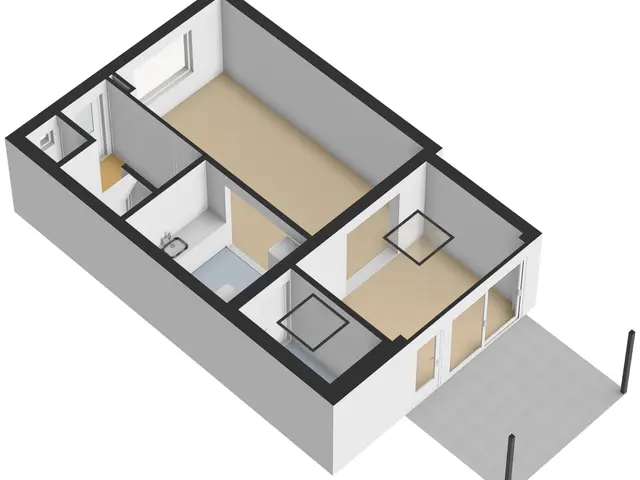 Plattegrond van Kasteellaan 20