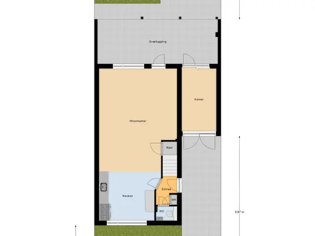 Plattegrond van Ambrosiushof 31