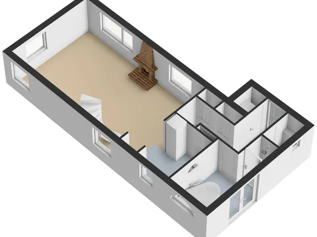 Plattegrond van Nieuwevaart 120