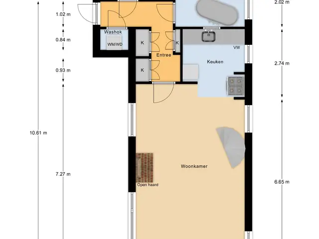 Plattegrond van Nieuwevaart 120