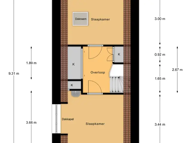 Plattegrond van Nieuwevaart 120