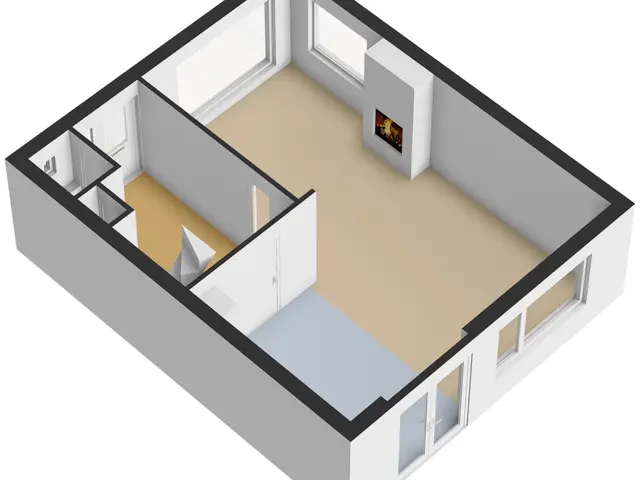 Plattegrond van Clauslaan 5