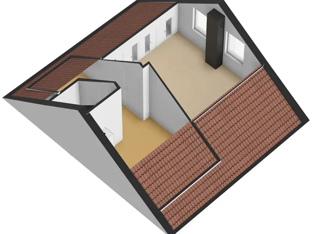 Plattegrond van Clauslaan 5