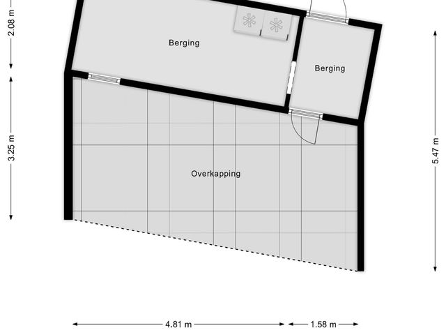 Plattegrond van Van Ruysdaelstraat 12