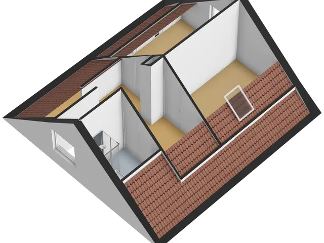 Plattegrond van De Ruyterstraat 22