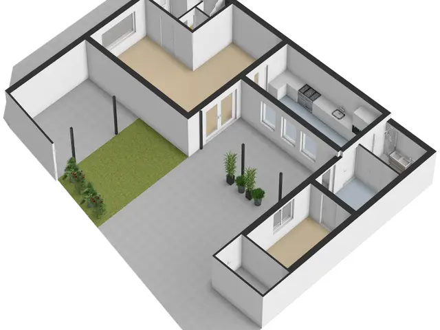 Plattegrond van Rembrandtstraat 44