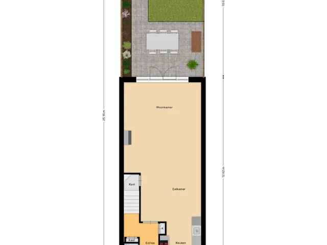 Plattegrond van Hollandlaan 54