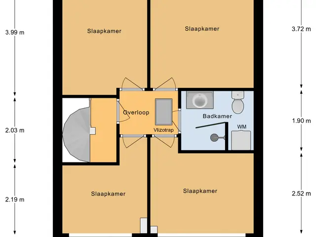 Plattegrond van Kastanjelaan-West 181