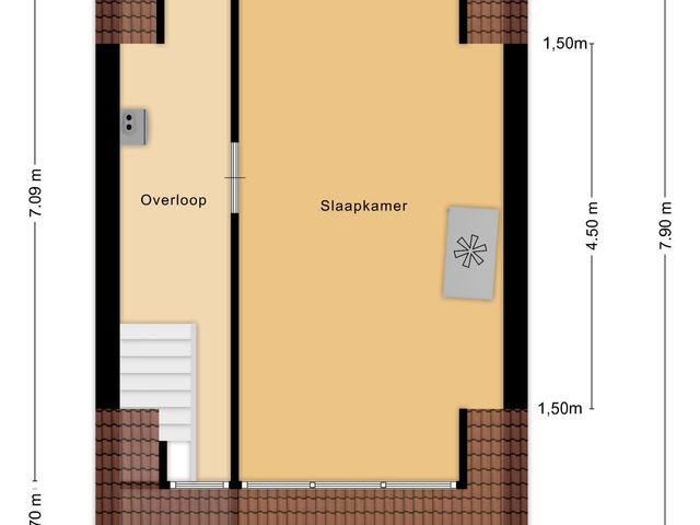 Plattegrond van Wolgaplantsoen 5