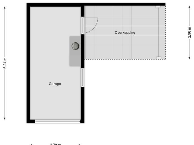 Plattegrond van Tullensstraat 31