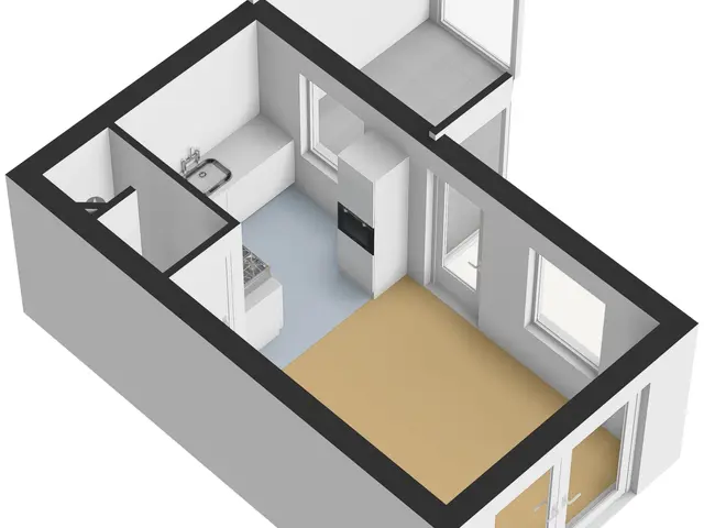 Plattegrond van Jan van Wijckstraat 1