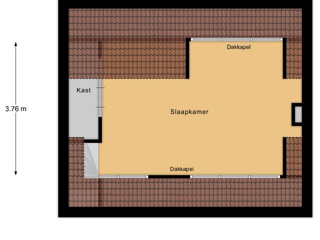 Plattegrond van Karrestraat 13