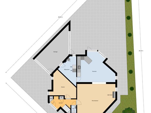 Foto van Akkerstraat 3C