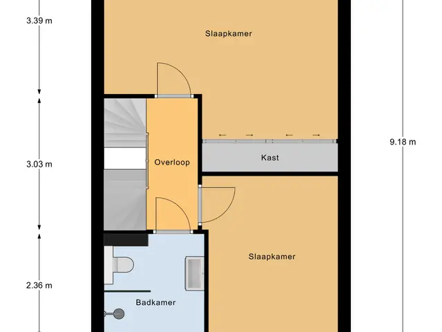 Plattegrond van Binnenhof 3