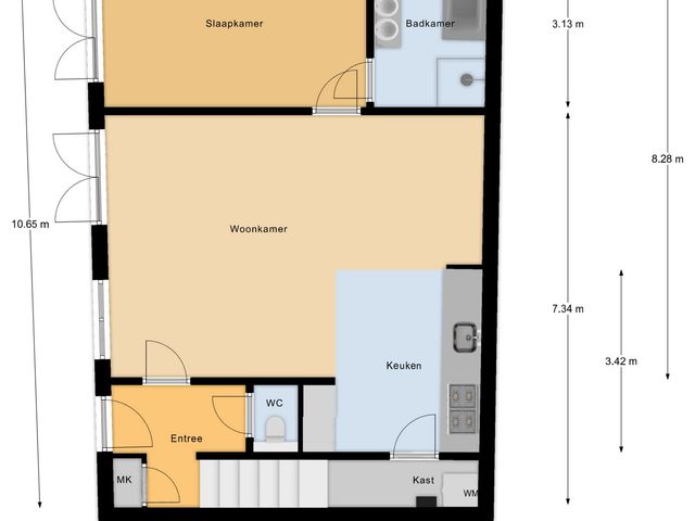 Plattegrond van Akkerpadhof 4