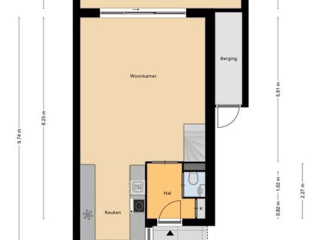 Foto van Nassau Dwarsstraat 45